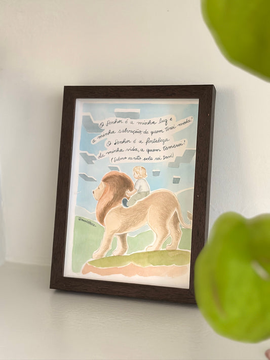 Mini Letter – “Rei Davi – Salmo 27"
