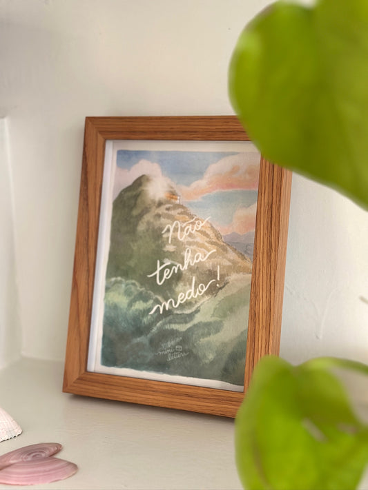 Mini Letter – “Não tenha medo!"